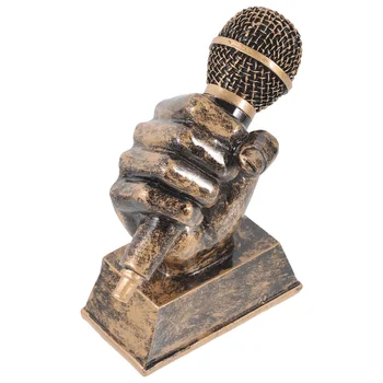 Mikrofono trofėjai Sidabrinis dainininko trofėjus Padėkos dovana Šokių trofėjus Mikrofono trofėjus Dainavimo apdovanojimas Trofėjus Karaokės konkursai