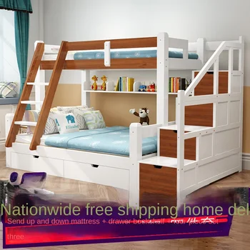 Produktą galima pritaikyti. Medžio masyvo lovų gamintojai tiekia vaikiškas medžio masyvo lovas su viršutinėmis ir apatinėmis parduotuvėmis s
