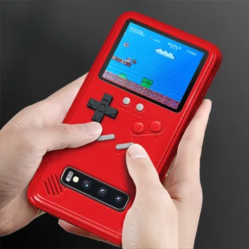 Vintage Game Boy smūgiams atsparus spalvoto ekrano telefono dėklas, tinkamas Huawei P20 P30 P40Pro Honor 8X 9X Mate20 30Pro silikoniniam dangteliui