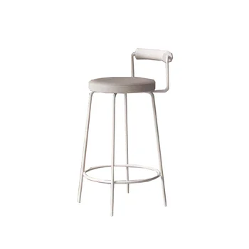 Dizaineris Šiaurės šalių modernus paprastas baras kėdės aukštos taburetės virtuvės baldai šviesus prabangus atlošas Baro kėdė Pagrindinis registratūra Baro kėdės