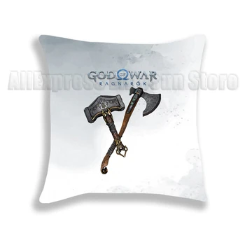 God of War Ragnarok pagalvės užvalkalas Kratos Atreus sofos kėdė Anime poliesterio pagalvėlės užvalkalas Pagalvės užvalkalas Animacinis pagalvės užvalkalas Nr. įdėklas