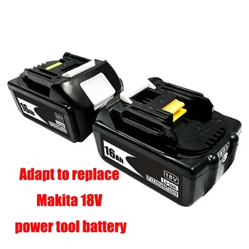 18V 18.0Ah įkraunama baterija 18000mah LiIon baterija keičiama elektrinio įrankio baterija skirta MAKITA BL1860 BL1830+3A įkrovikliui