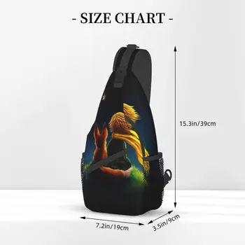 The Little Prince Chest Bags Boy Novel Custom Shoulder Bag Cool Phone Crossbody Bag Travel Fishing Sling Bags