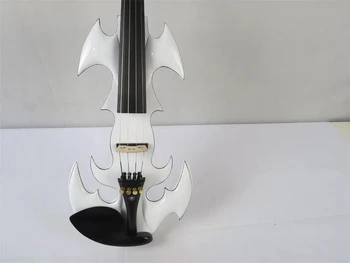 Naujas modelis balta spalva SONG Brand art streamline 4 string 4/4 elektrinis smuikas