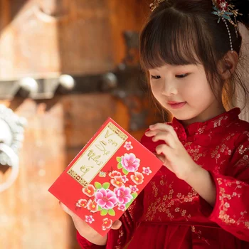 Vietnamo Naujųjų metų raudoni vokai Metai Drakonas Hong Bao Raudoni vokai 2024 Laimingi pinigai Vokai Raudoni paketai Pavasario festivalis