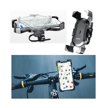 skirta Samsung Galaxy A04 (2022) Automatinis dviračių ir motociklų vairo palaikymas - Juoda