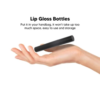 10Pcs lūpų blizgio buteliukai 4ml nešiojami lengvi tvirti patvarūs lūpų blizgių indai kelionėms lauke