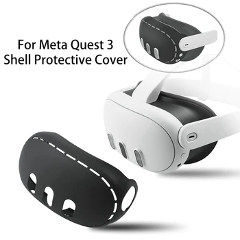 For Meta Quest 3 VR šalmo apsauginis dangtelis TPU dėklų apsauga, skirta Oculus Meta Quest 3 VR akinių priedams