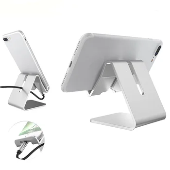 1 ~ 8PCS aliuminio stalinio kompiuterio laikiklio stalas Cell Foldable Extend Support Desk Mobiliojo telefono laikiklio stovas iPhone
