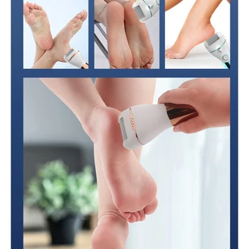 Elektrinis pėdų švitrinis popierius Pėdų failas kulnams Šlifavimo pedikiūro įrankiai Profesionali pėdų priežiūros priemonė Negyvos kietos odos nuospaudų valiklis