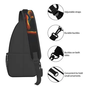 The Little Prince Chest Bags Boy Novel Custom Shoulder Bag Cool Phone Crossbody Bag Travel Fishing Sling Bags