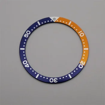 38mm šviečiančio laikrodžio rėmelis SKX rėmelis Abalone Bezel Water Ghost Aliuminio žiedo skalės žiedas Laiko žiedas Seiko konvertavimo dalims