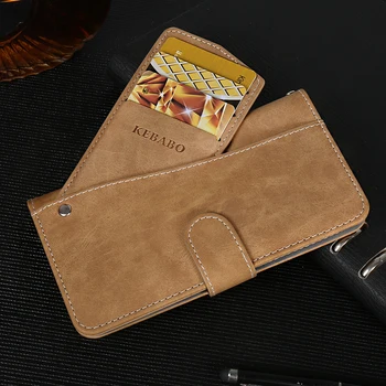 Odinė piniginė LG Fiesta 2 LTE dėklas Atverčiami prabangūs kortelių lizdai Telefono apsauginiai knygų stiliaus krepšiai