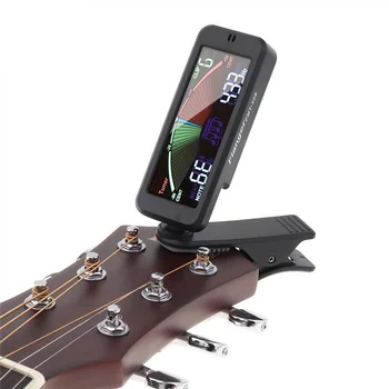 3 in 1 Gitaros imtuvas Didelis LCD S n Metronomo generatorius su klipu chromatinei gitarai B Ukulele smuikui