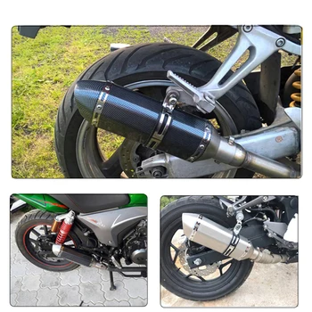 Motokroso duslintuvas motociklų išmetamosioms dujoms DB Killer Kawasaki z250sl z900 zephyr 750 vn900 versys 650 kle 500 636 ex650 z1000sx
