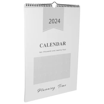 2024 Sieninis kalendorius A3 planavimo priemonės darbo štampas (laimės leidimas) (20239-202412) Namų ūkis