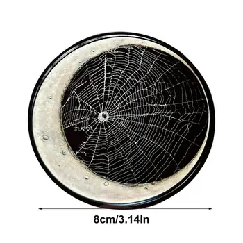Spiderweb Cup Coaster For Car Coasters Cup Holder Insert Acrylic Cup Holder Insert Coaster For Car Decor Halloween Party